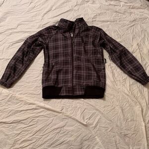 Boys S Empyre Jacket plaid zipper winter